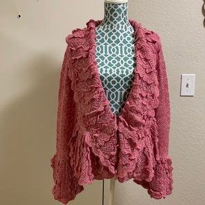 Vintage nit sweater from Anthropologie